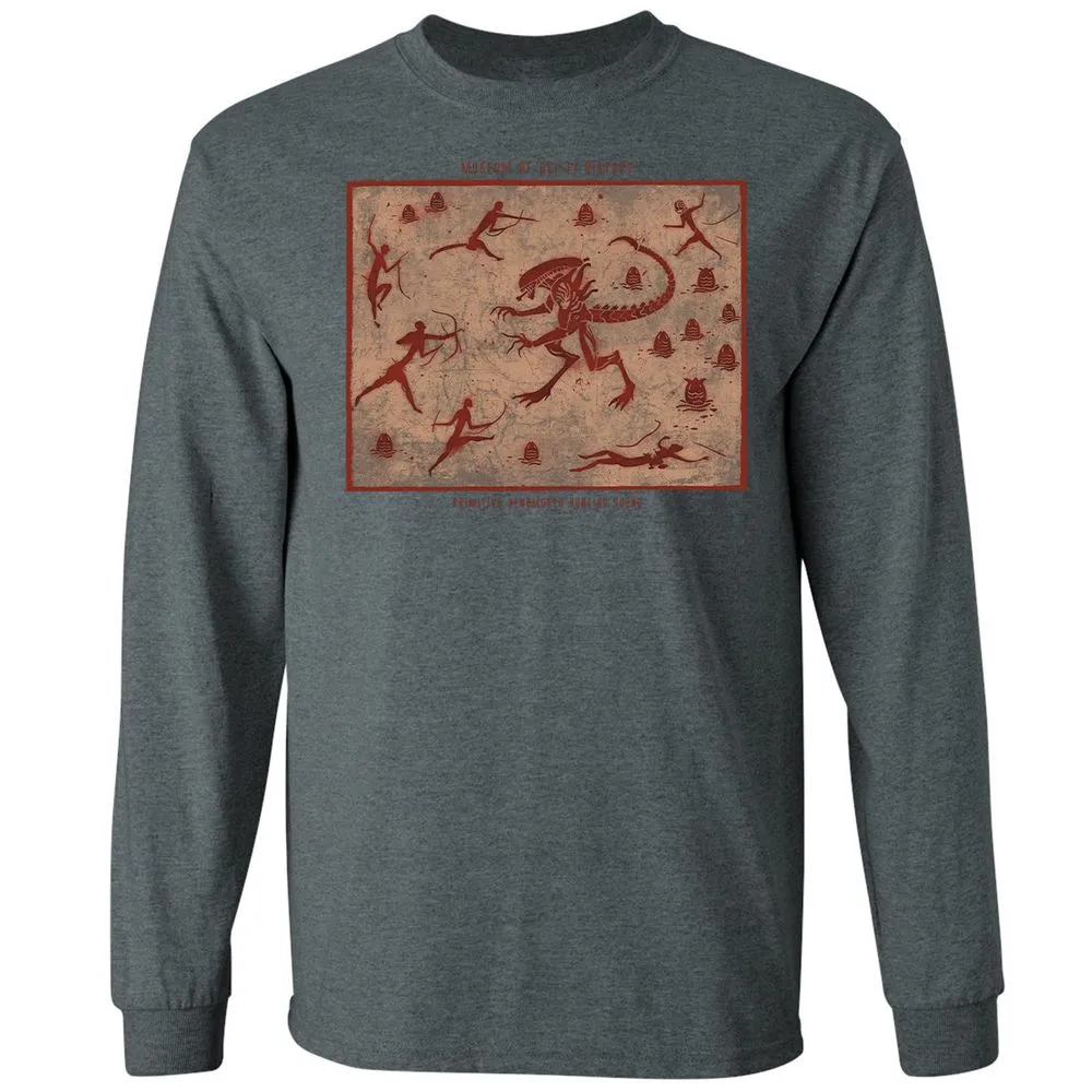 Long Sleeve T-Shirt - 1XZ6EASV - Dark Heather - 15