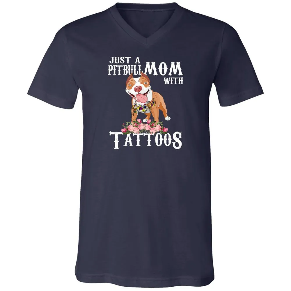 Unisex V-Neck T-Shirt - NPU6C6TL - Navy - 2