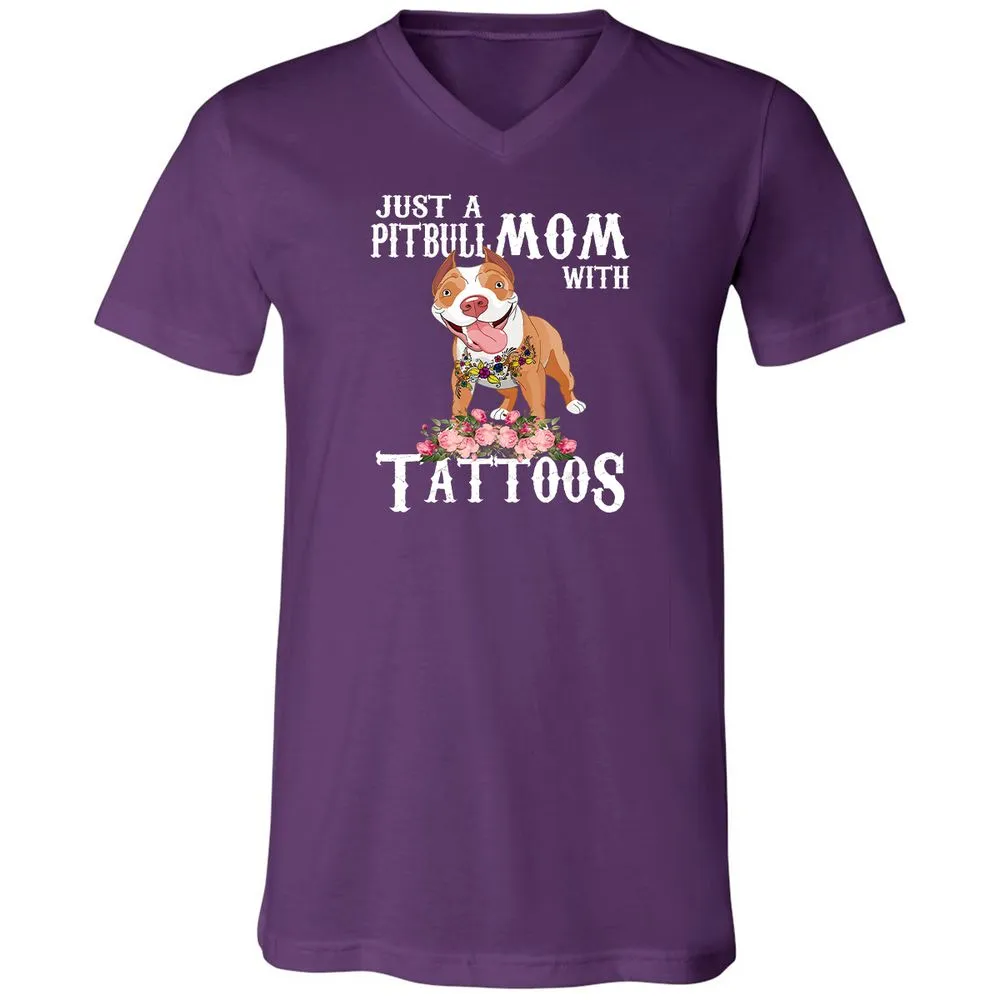 Unisex V-Neck T-Shirt - NPU6C6TL - Team Purple - 9