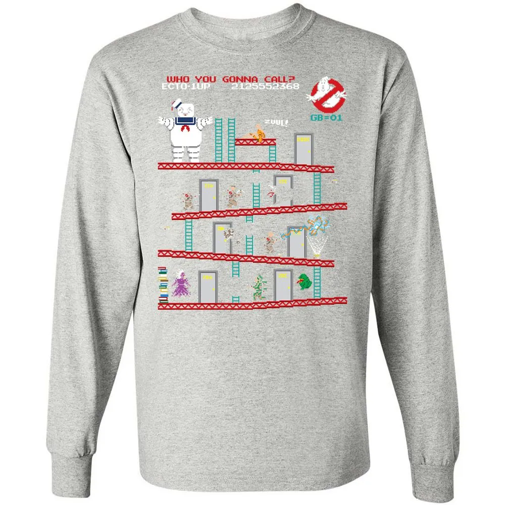 Long Sleeve T-Shirt - 56U48UDJ - Ash - 7