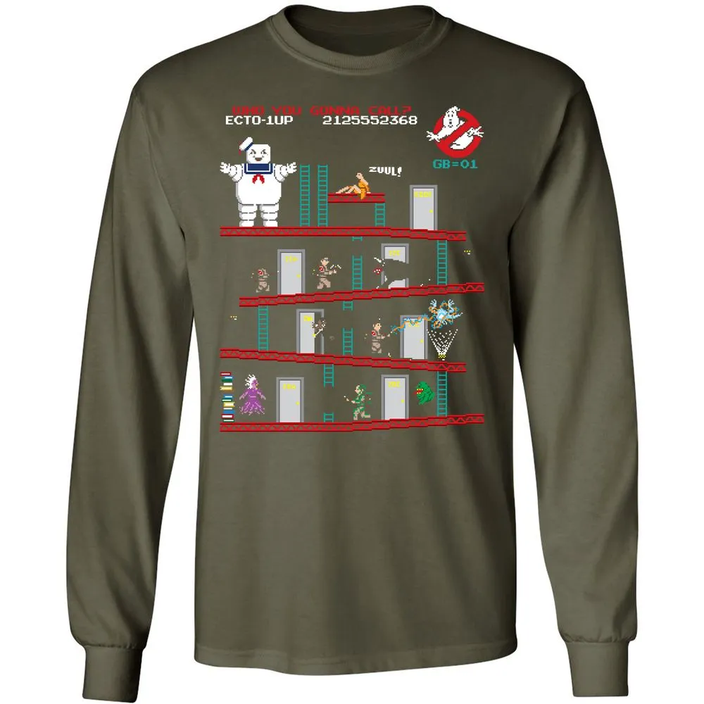 Long Sleeve T-Shirt - 56U48UDJ - Military Green - 16