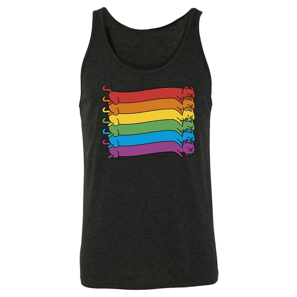 Unisex Jersey Tank - 8QDUSBRT - Charcoal Black Triblend - 5