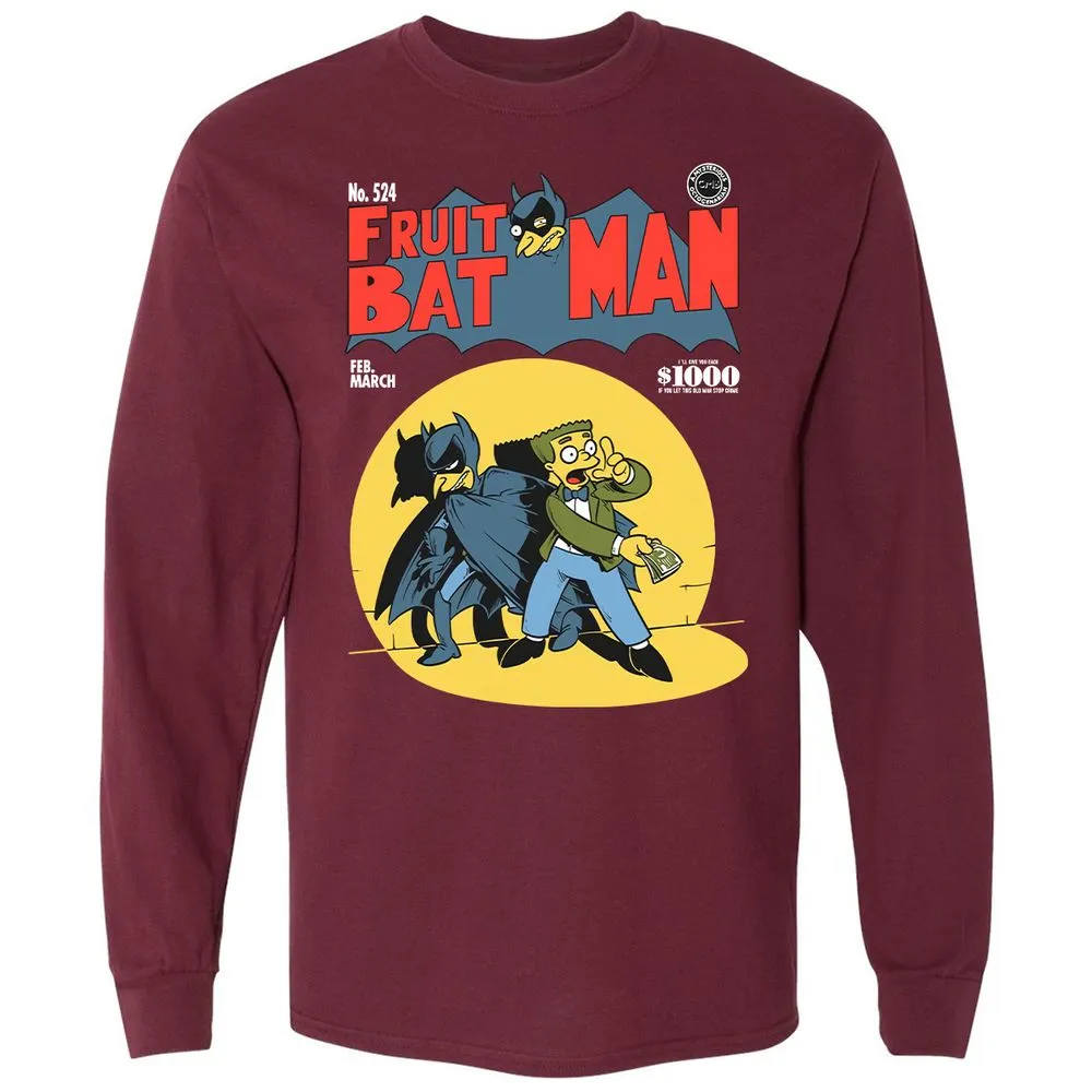 Long Sleeve T-Shirt - GL33STLQ - Maroon - 11