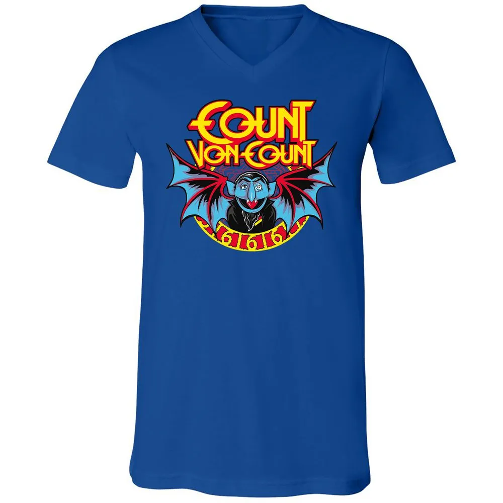Unisex V-Neck T-Shirt - 88PZ5G9U - True Royal - 4