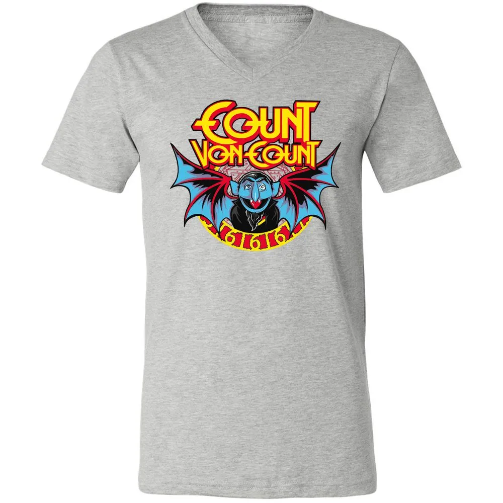 Unisex V-Neck T-Shirt - 88PZ5G9U - Athletic Heather - 7