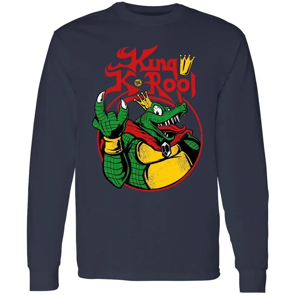Long Sleeve T-Shirt - 1YJBASZM - Navy - 2