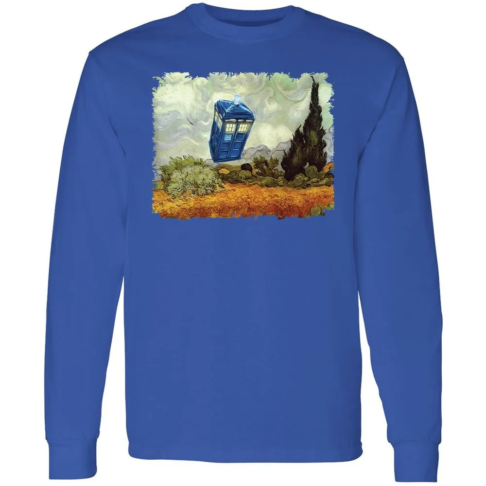 Long Sleeve T-Shirt - 7TY81HWU - Royal - 8