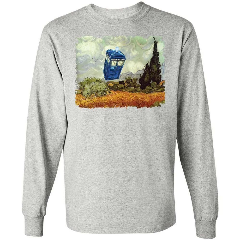 Long Sleeve T-Shirt - 7TY81HWU - Ash - 7
