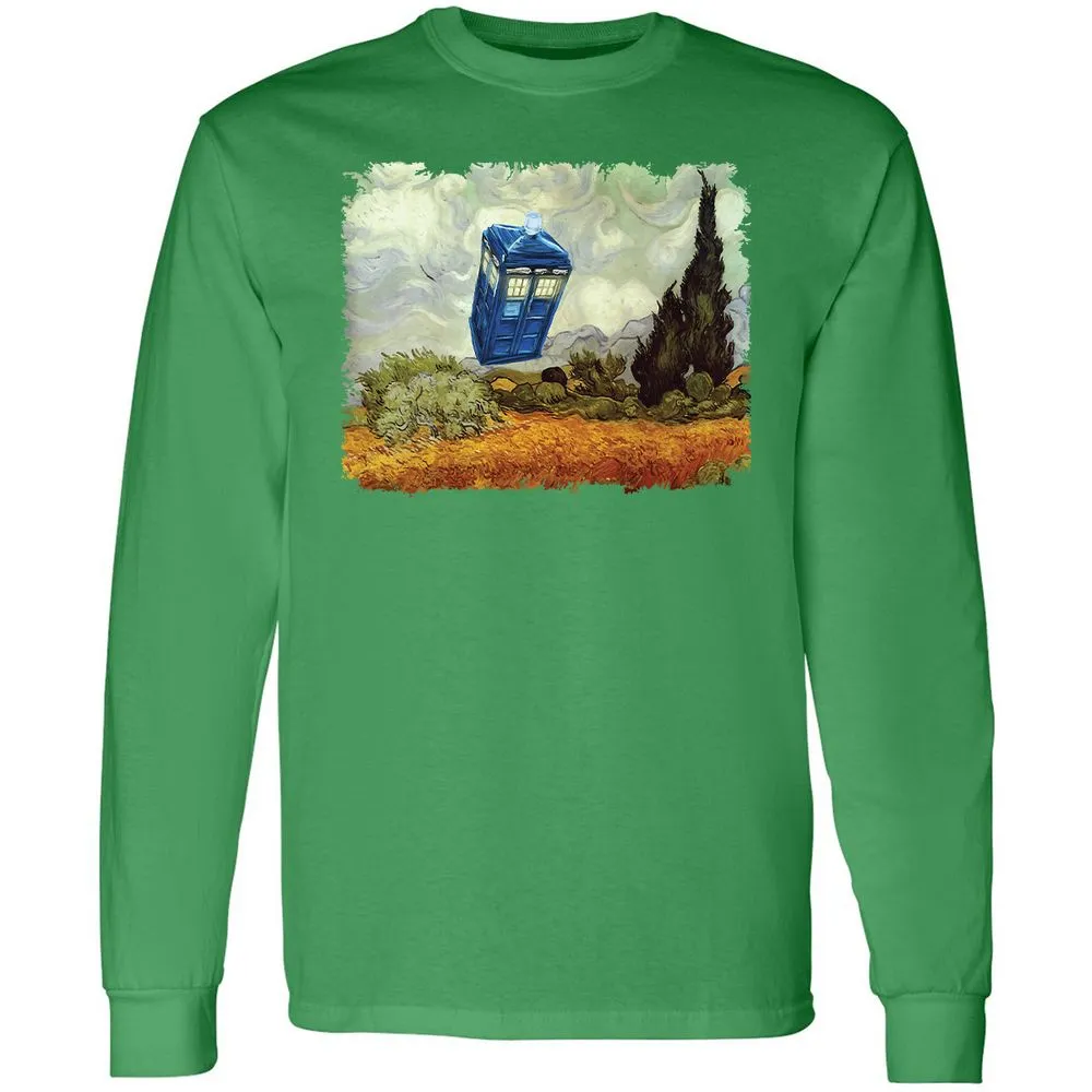 Long Sleeve T-Shirt - 7TY81HWU - Irish Green - 10