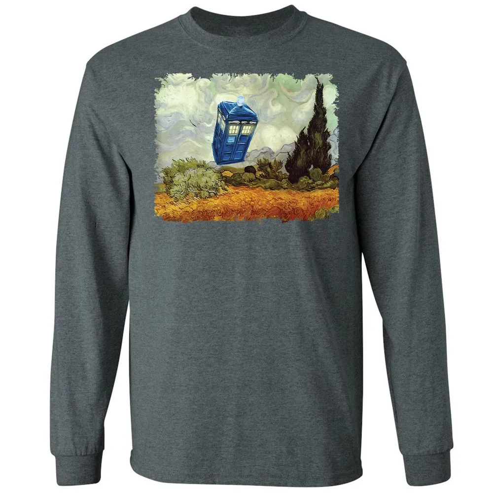 Long Sleeve T-Shirt - 7TY81HWU - Dark Heather - 15