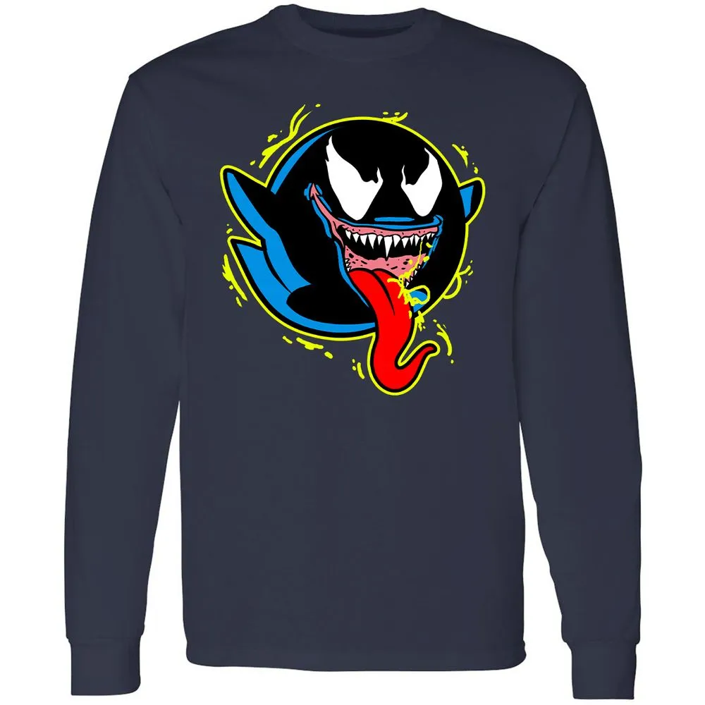 Long Sleeve T-Shirt - UMGJDU23 - Navy - 2