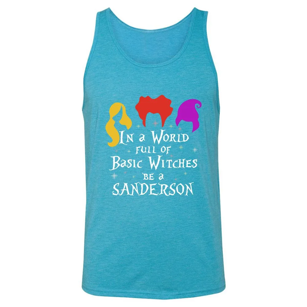 Unisex Jersey Tank - HFQ35H4M - Aqua Triblend - 3
