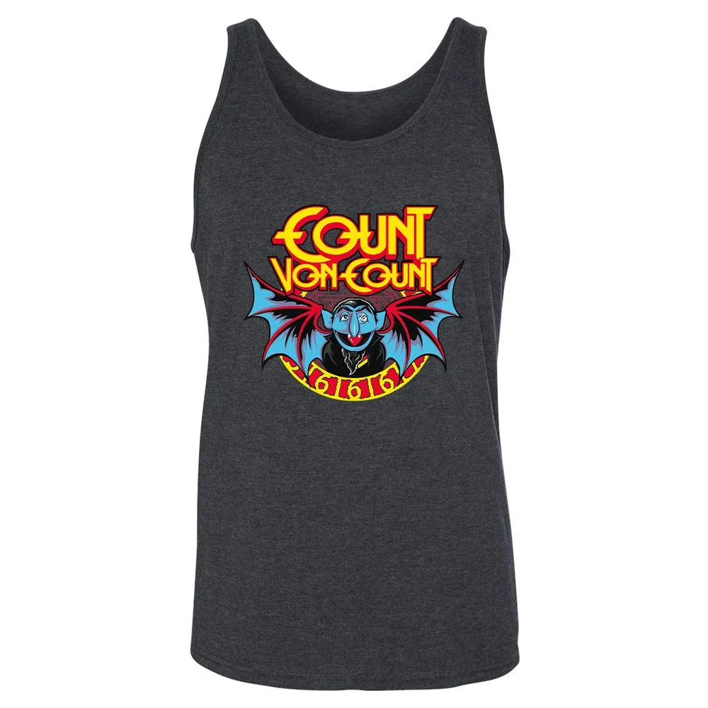 Unisex Jersey Tank - SEVLQLF4 - Dark Grey Heather - 6
