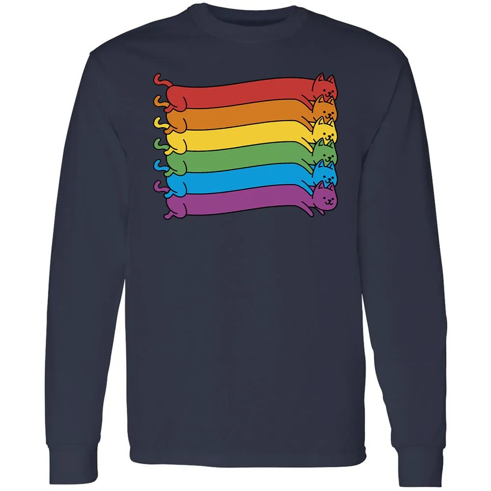 Long Sleeve T-Shirt - DCDZSMBX - Navy - 2