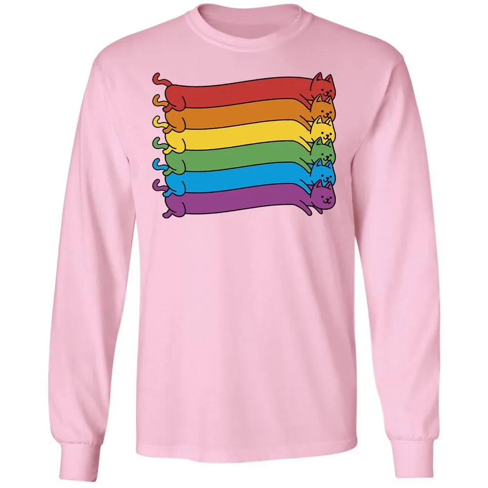 Long Sleeve T-Shirt - DCDZSMBX - Light Pink - 3
