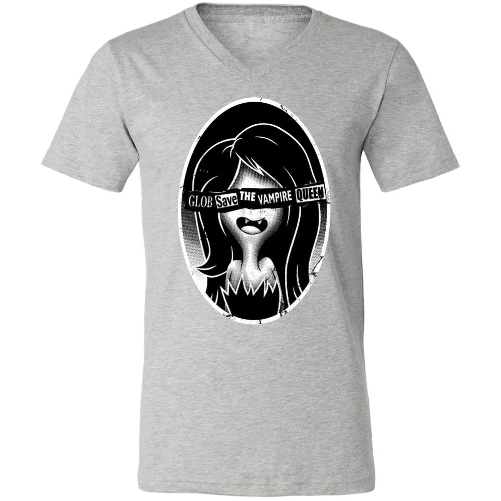 Unisex V-Neck T-Shirt - XGQY5MLQ - Athletic Heather - 7