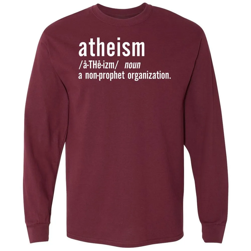 Long Sleeve T-Shirt - 3NTPNFE8 - Maroon - 11