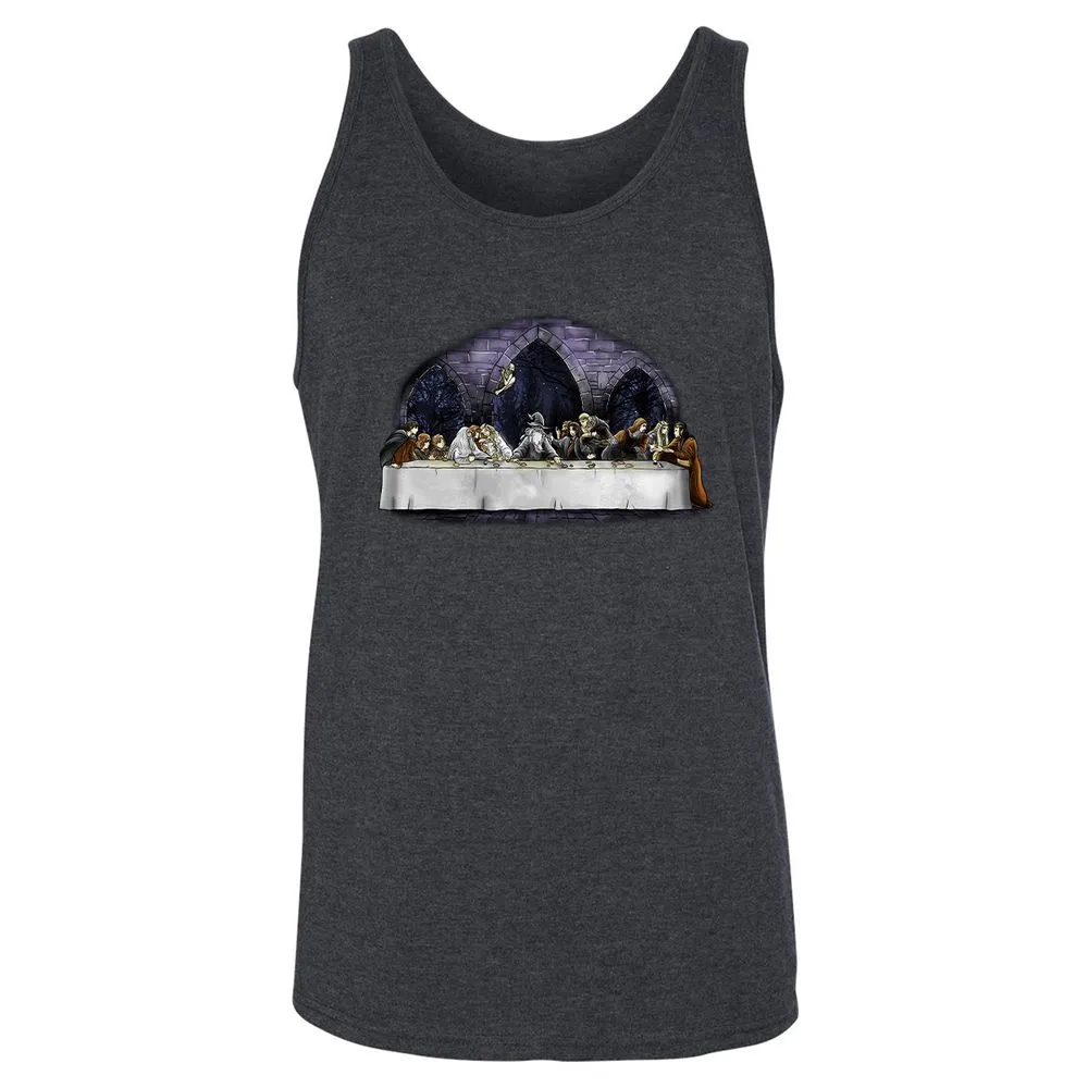 Unisex Jersey Tank - BDBRNR14 - Dark Grey Heather - 6