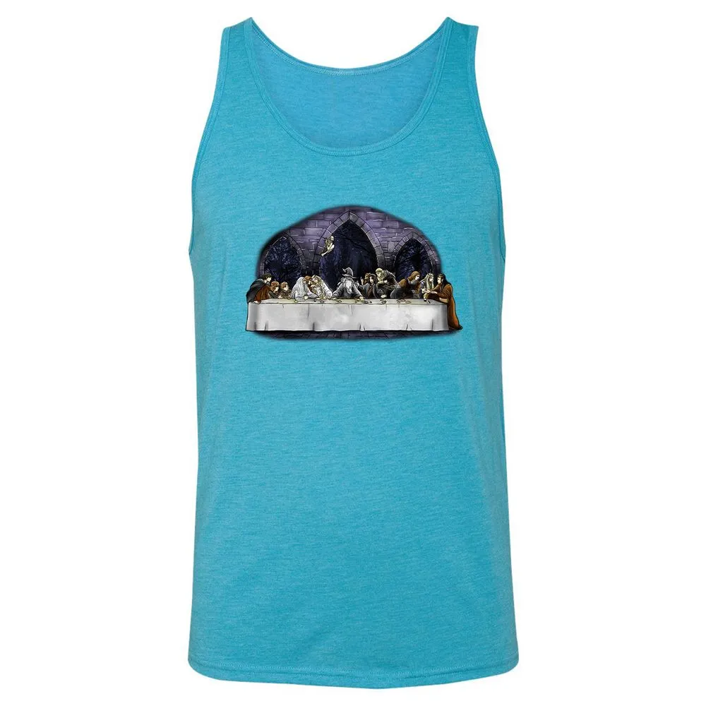 Unisex Jersey Tank - BDBRNR14 - Aqua Triblend - 3