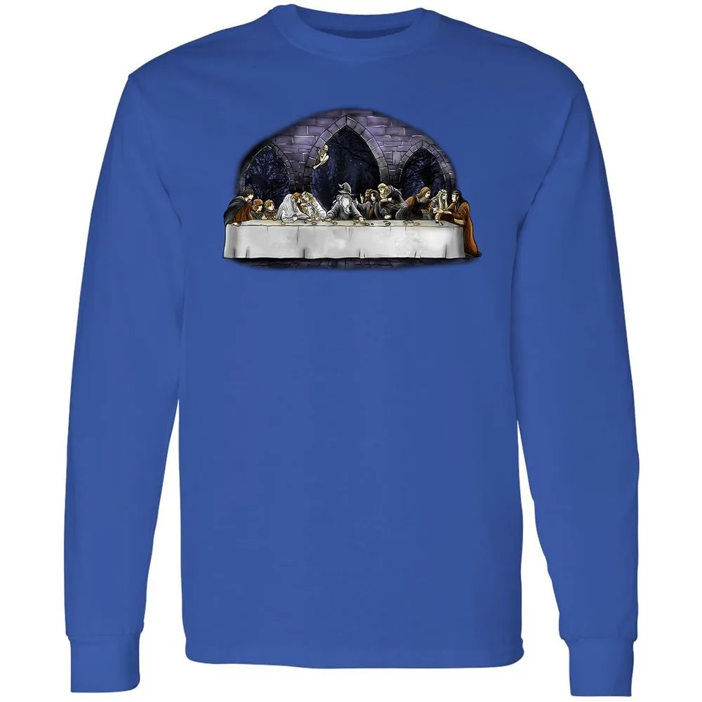 Long Sleeve T-Shirt - ZB3AHBG5 - Royal - 8