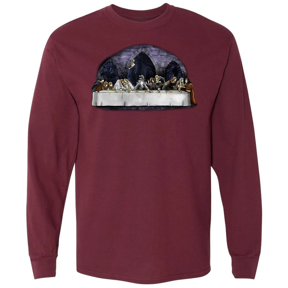 Long Sleeve T-Shirt - ZB3AHBG5 - Maroon - 11