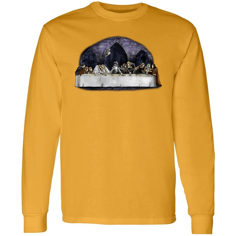 Long Sleeve T-Shirt - ZB3AHBG5 - Gold - 9