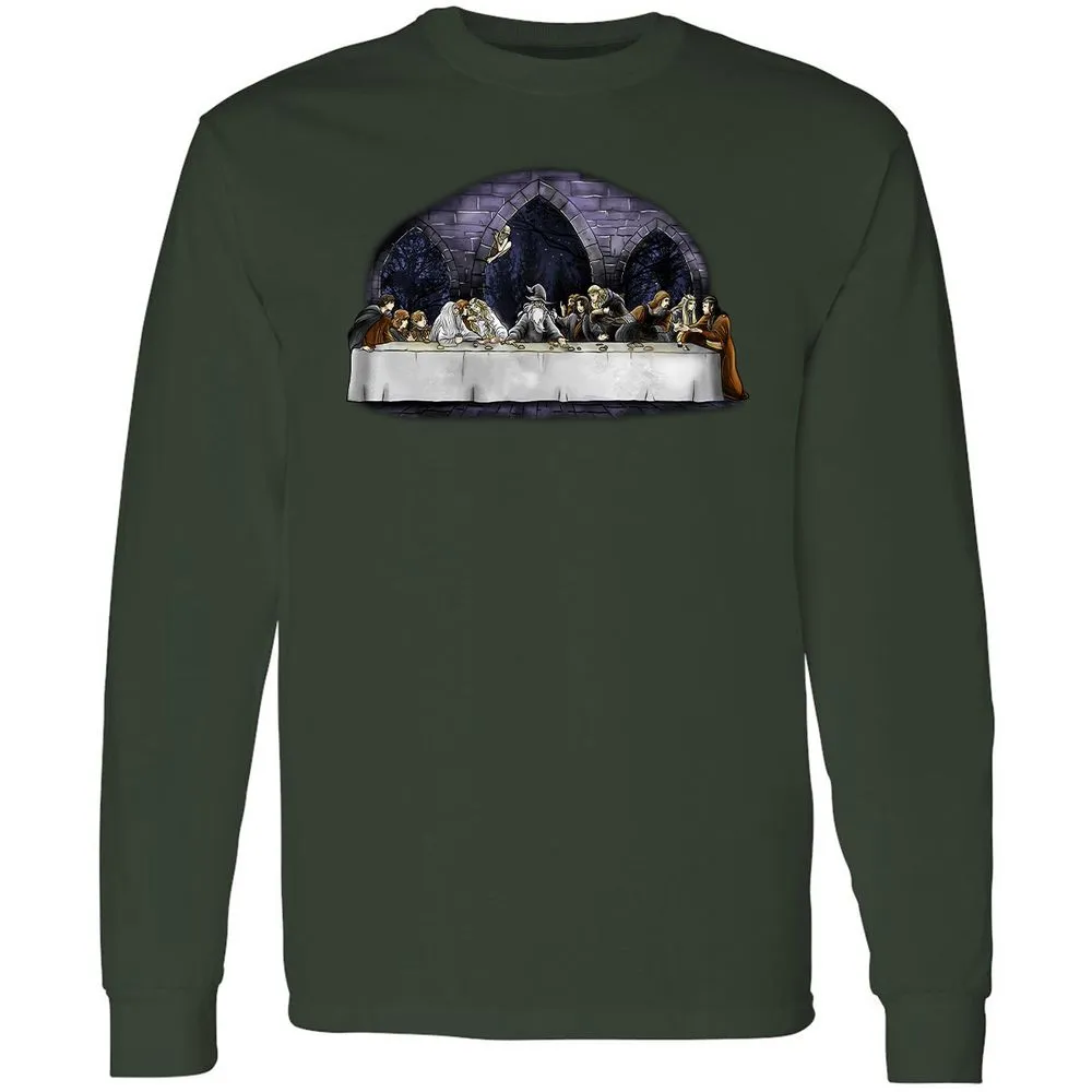 Long Sleeve T-Shirt - ZB3AHBG5 - Forest Green - 4