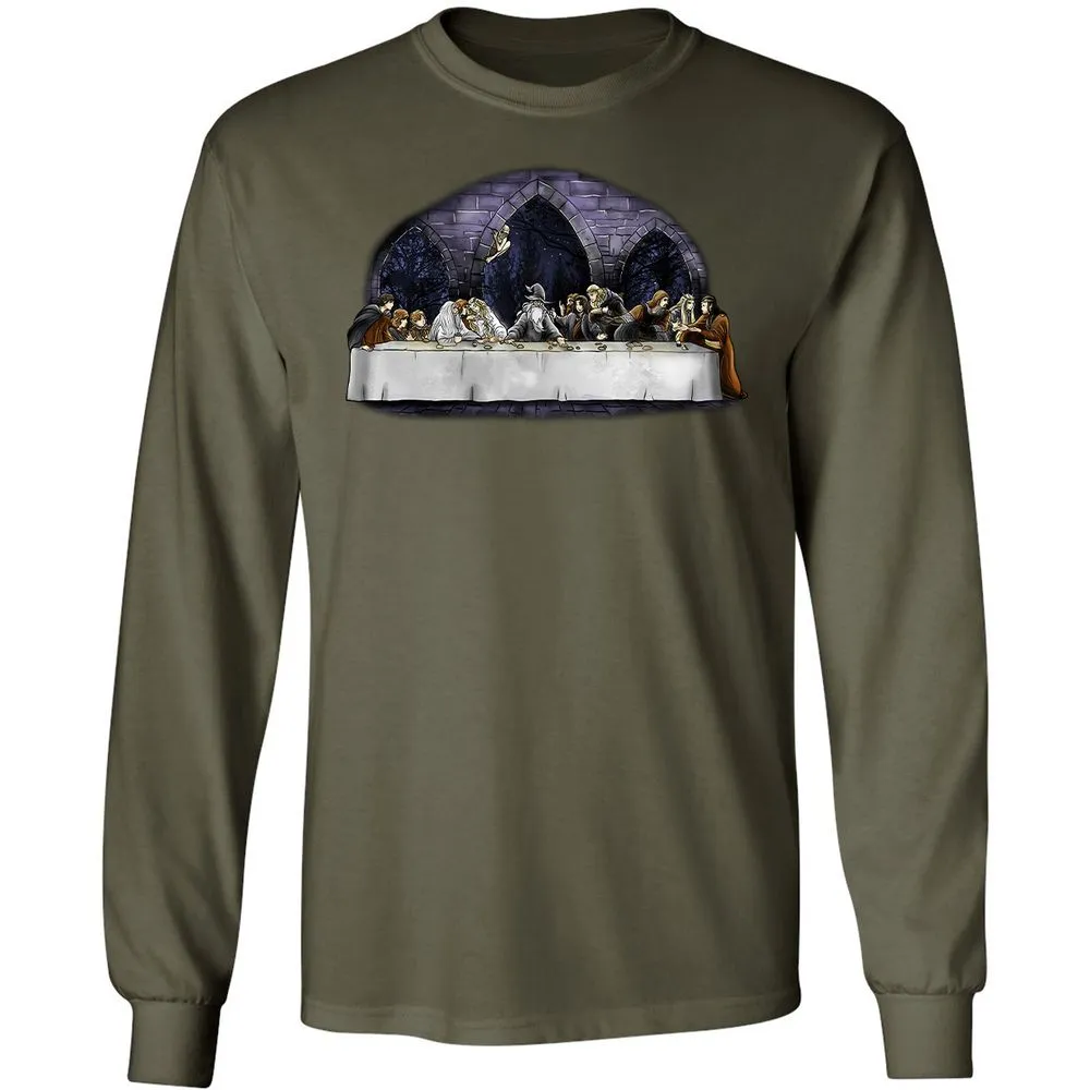 Long Sleeve T-Shirt - ZB3AHBG5 - Military Green - 16