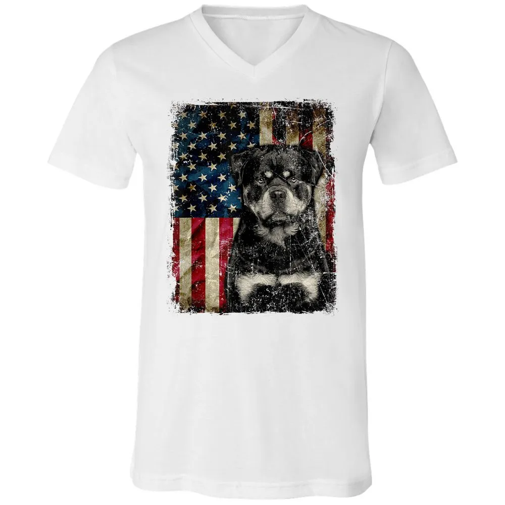 Unisex V-Neck T-Shirt - AXD486L6 - White - 5