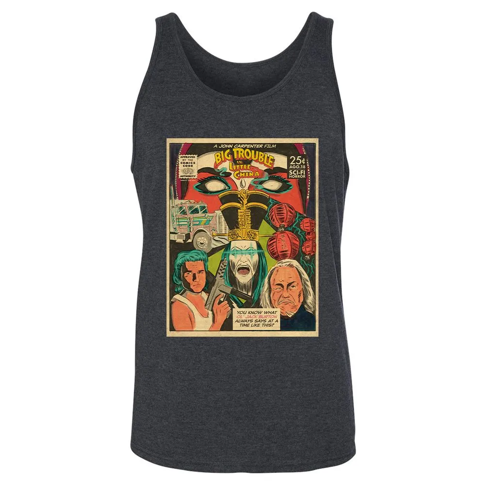 Unisex Jersey Tank - 9DB7TQLW - Dark Grey Heather - 6