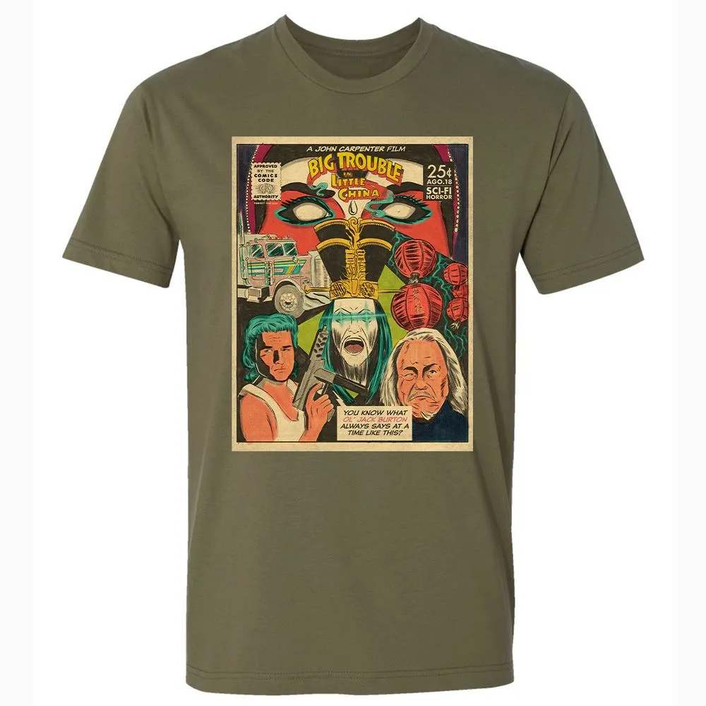 Premium Unisex T-Shirt - L3AX9TC5 - Military Green - 5