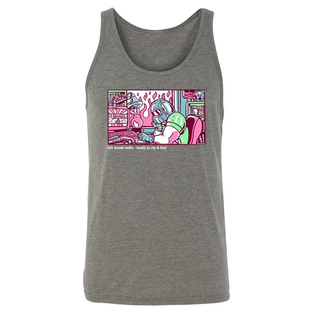Unisex Jersey Tank - 5YGMF3RG - Grey Triblend - 8