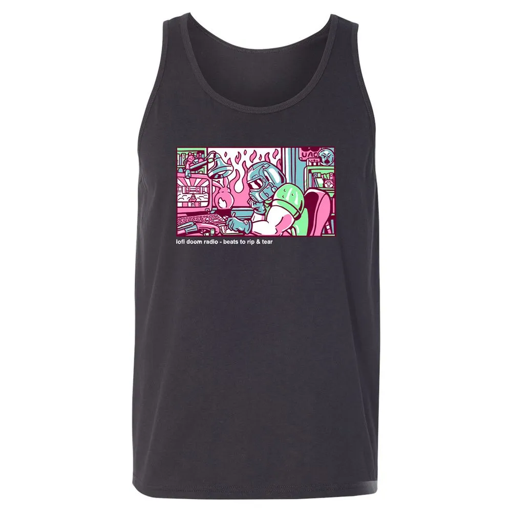 Unisex Jersey Tank - 5YGMF3RG - Dark Grey - 7