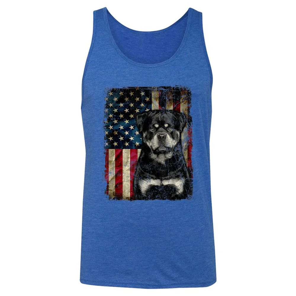 Unisex Jersey Tank - FWKQNZLG - True Royal Triblend - 12