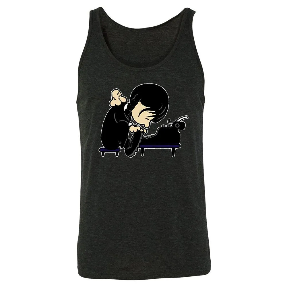 Unisex Jersey Tank - M72GUZ9J - Charcoal Black Triblend - 5