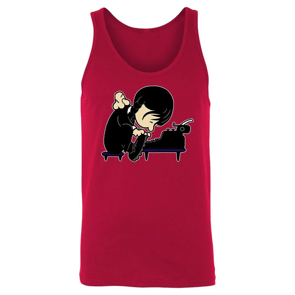 Unisex Jersey Tank - M72GUZ9J - Red - 11