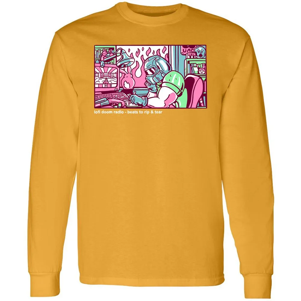 Long Sleeve T-Shirt - 1S1GKGJ8 - Gold - 9