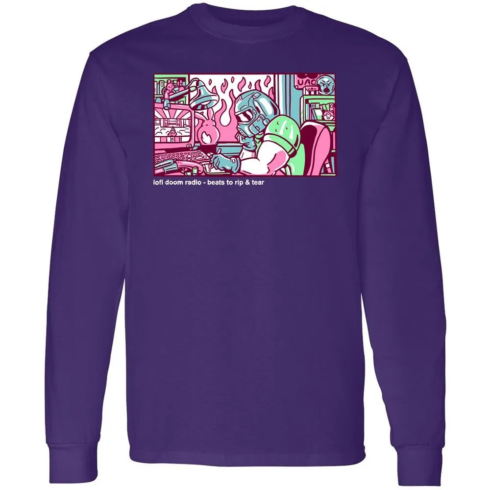 Long Sleeve T-Shirt - 1S1GKGJ8 - Purple - 13