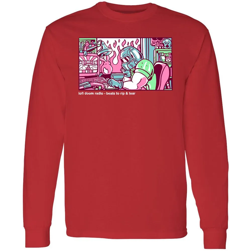 Long Sleeve T-Shirt - 1S1GKGJ8 - Red - 14