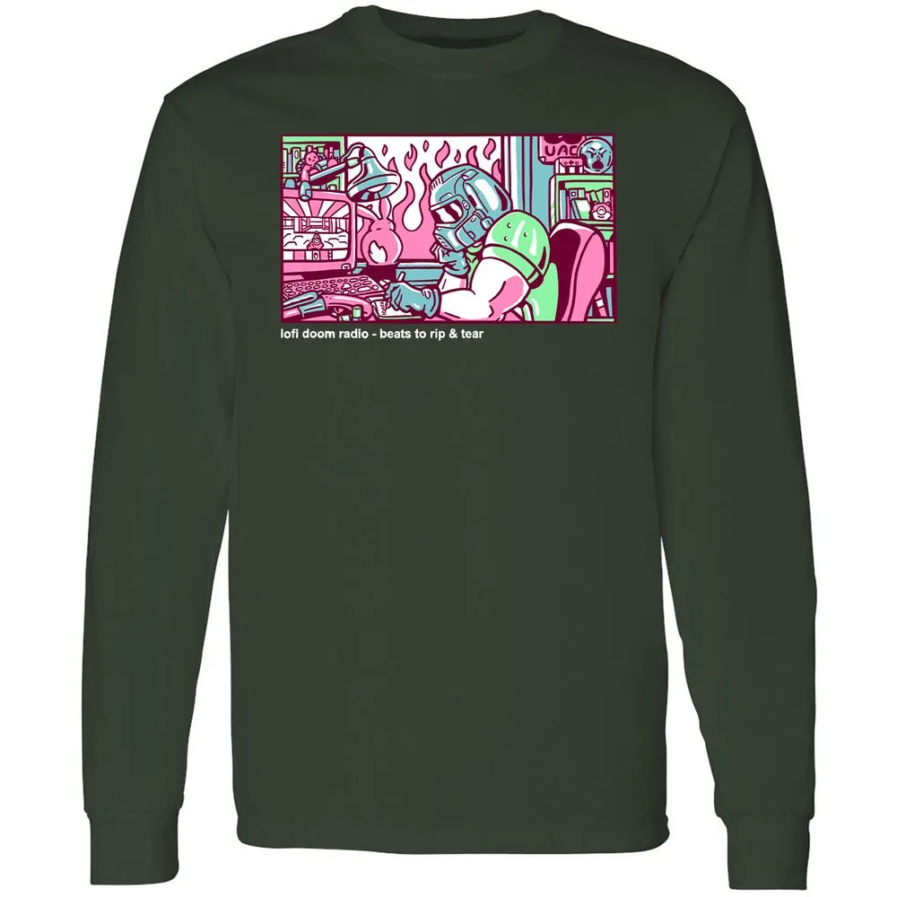 Long Sleeve T-Shirt - 1S1GKGJ8 - Forest Green - 4