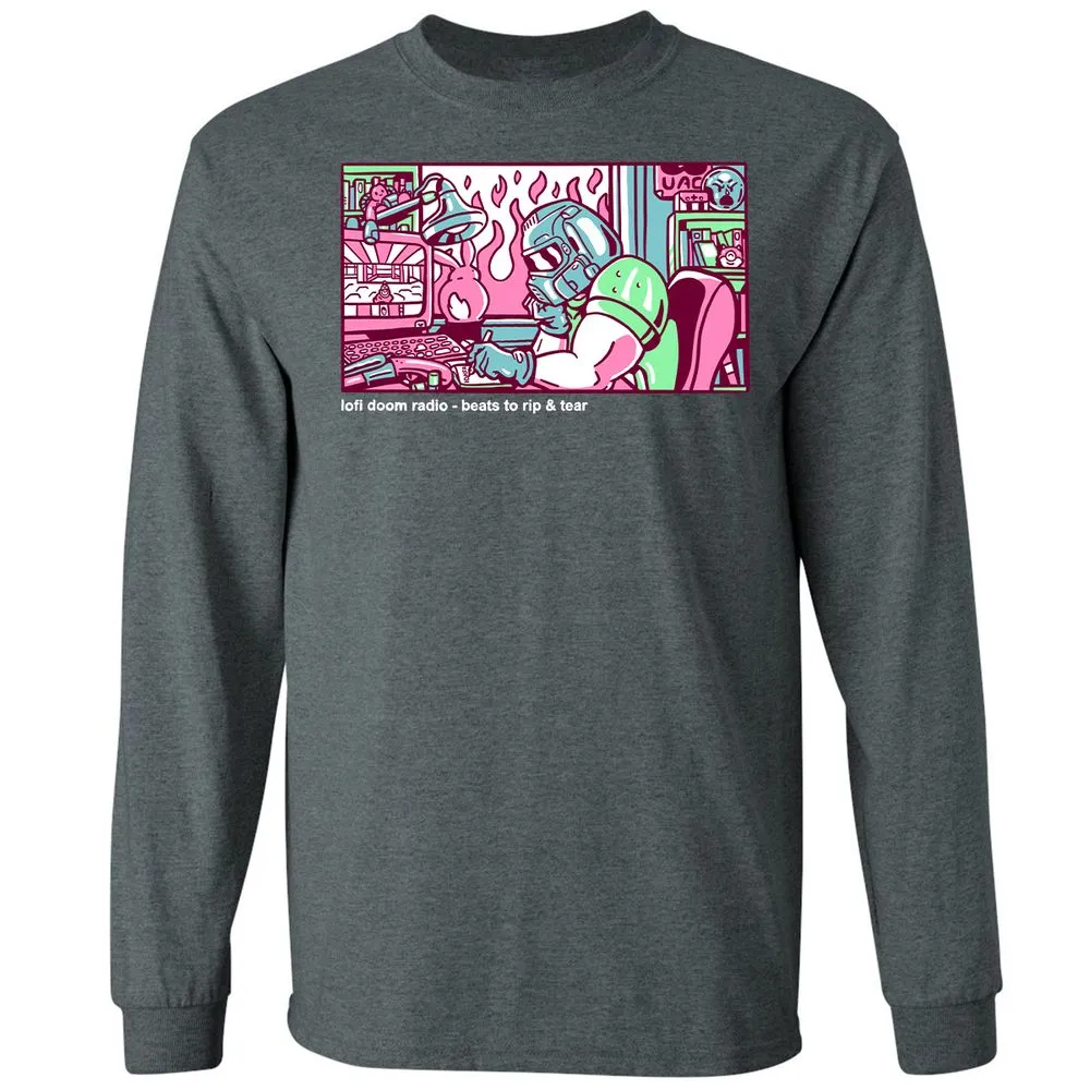 Long Sleeve T-Shirt - 1S1GKGJ8 - Dark Heather - 15