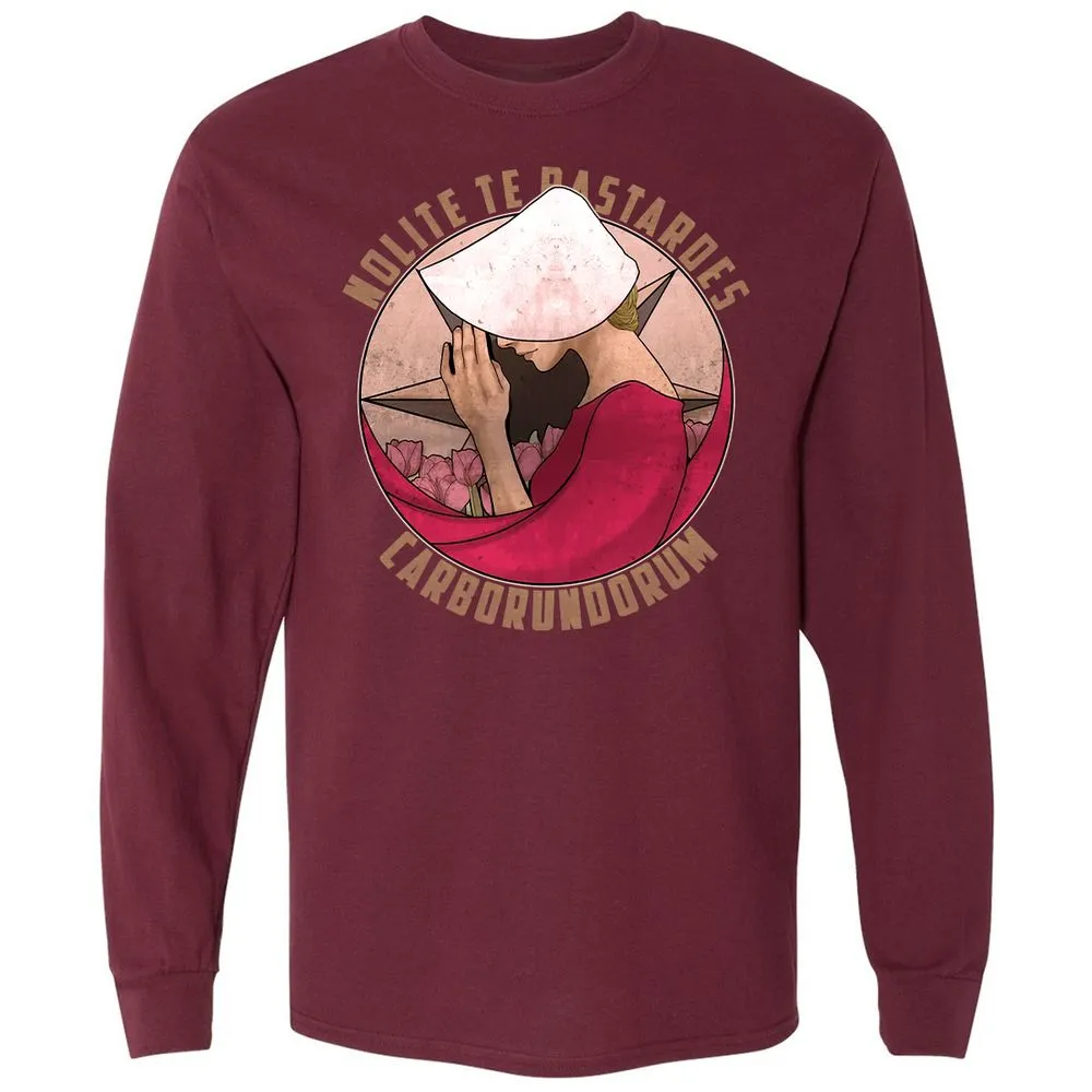 Long Sleeve T-Shirt - WA37C7AA - Maroon - 11