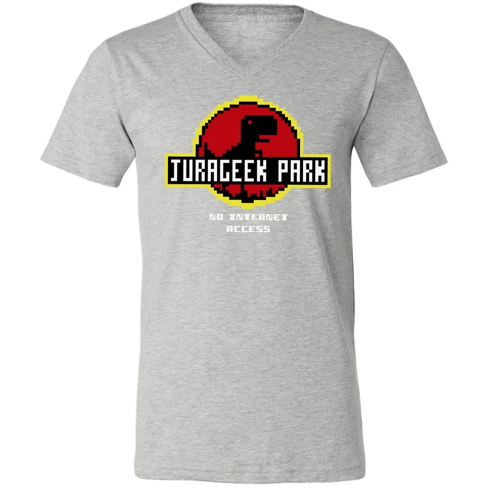 Unisex V-Neck T-Shirt - 4W82YVUN - Athletic Heather - 7