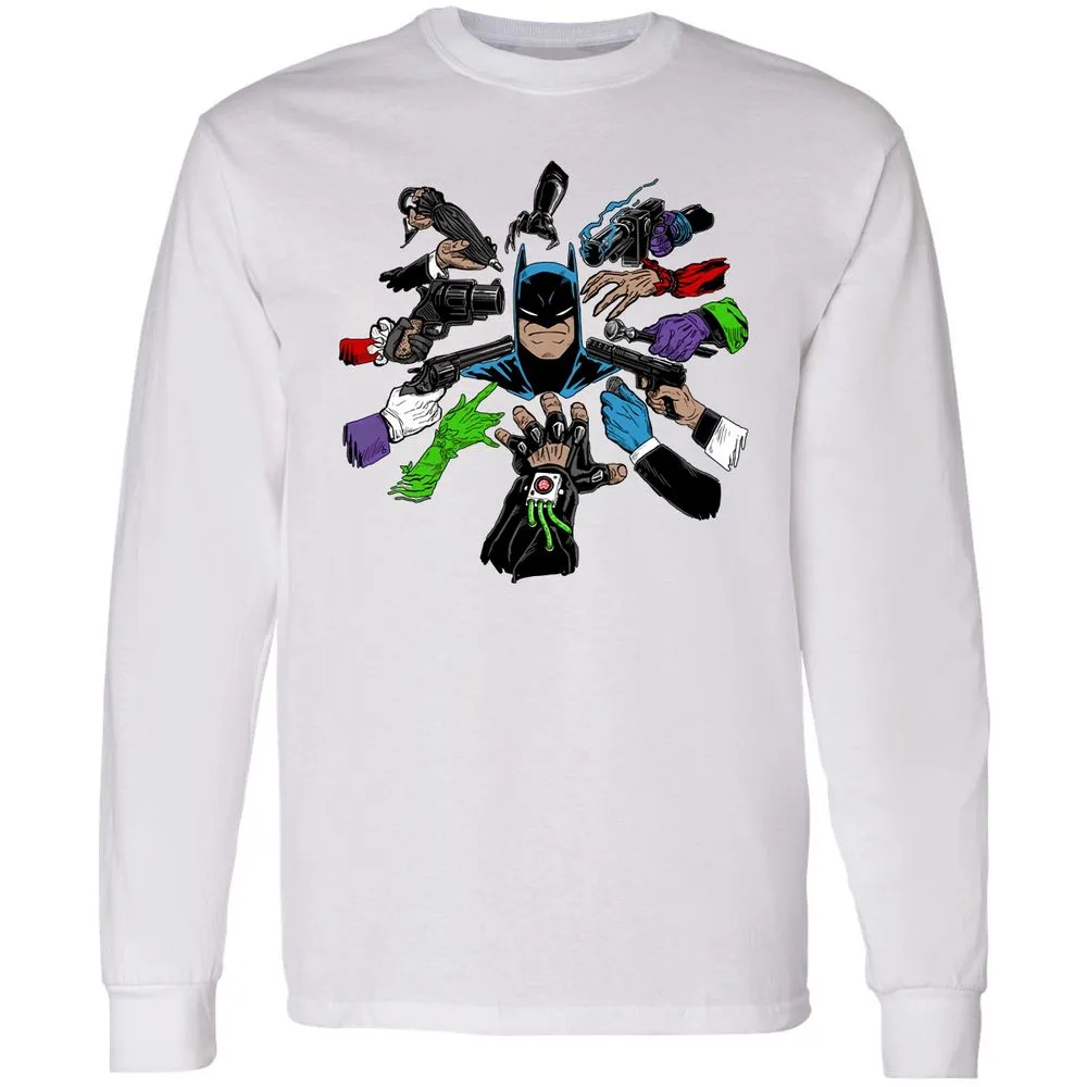 Long Sleeve T-Shirt - HQED41RW - White - 5