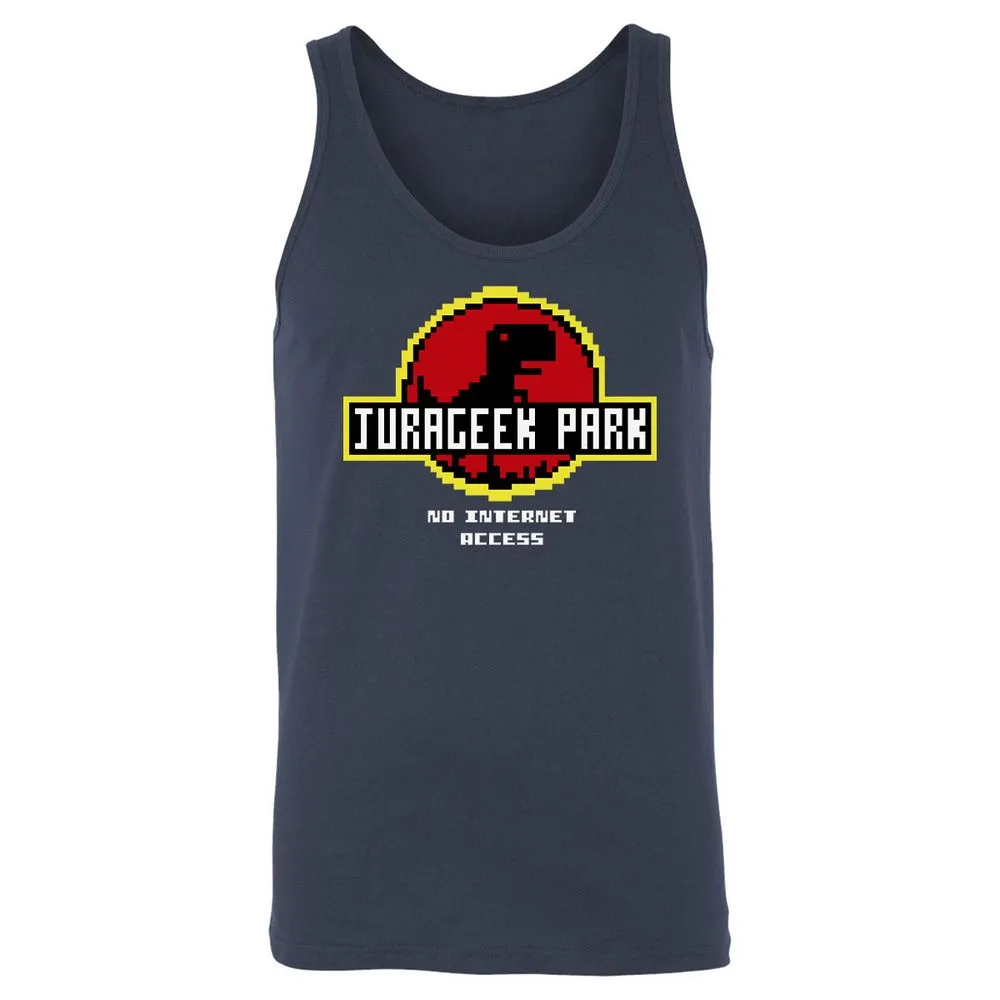 Unisex Jersey Tank - RUBPFWER - Navy - 2