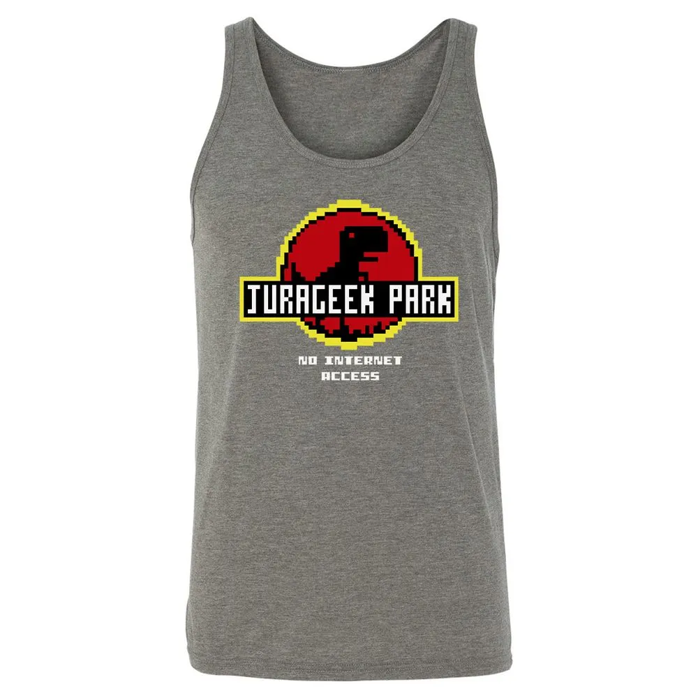 Unisex Jersey Tank - RUBPFWER - Grey Triblend - 8