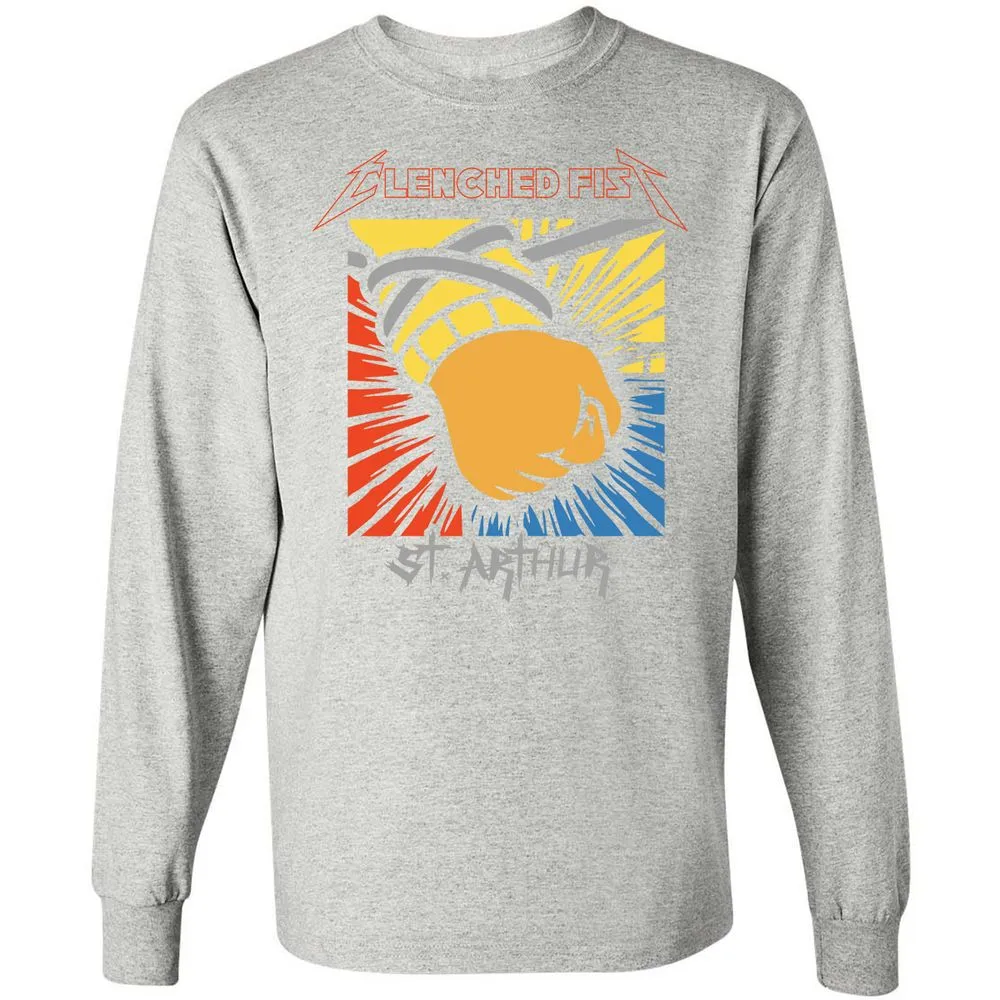 Long Sleeve T-Shirt - BT5PZAZY - Ash - 7