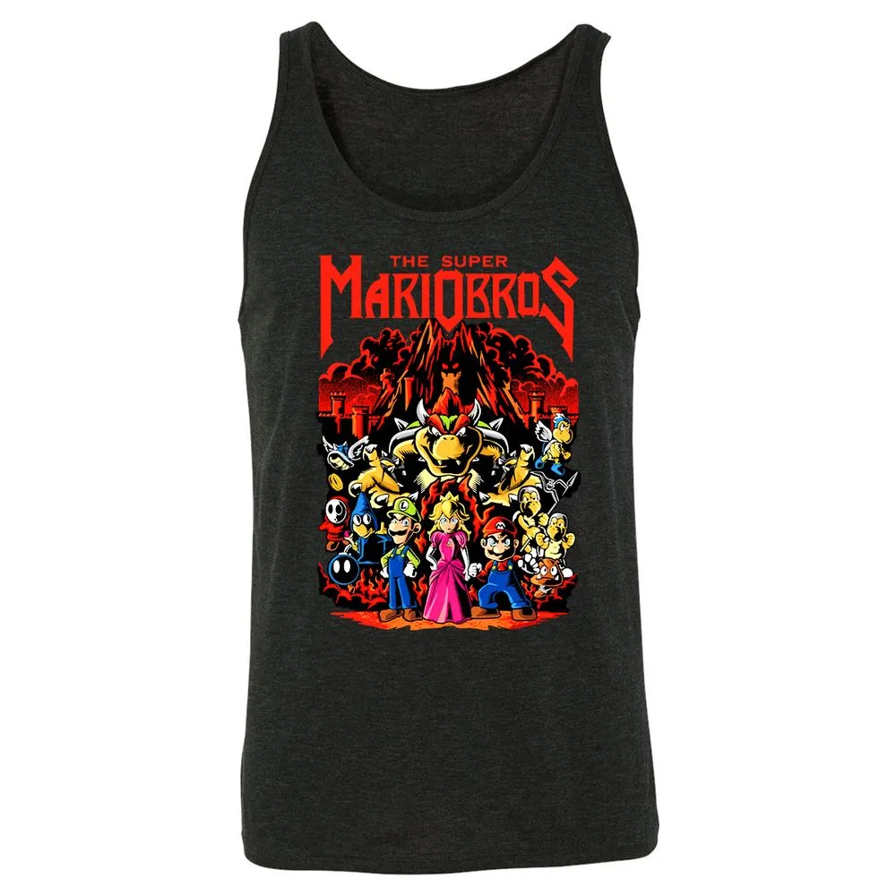 Unisex Jersey Tank - JDJ9BRS7 - Charcoal Black Triblend - 5