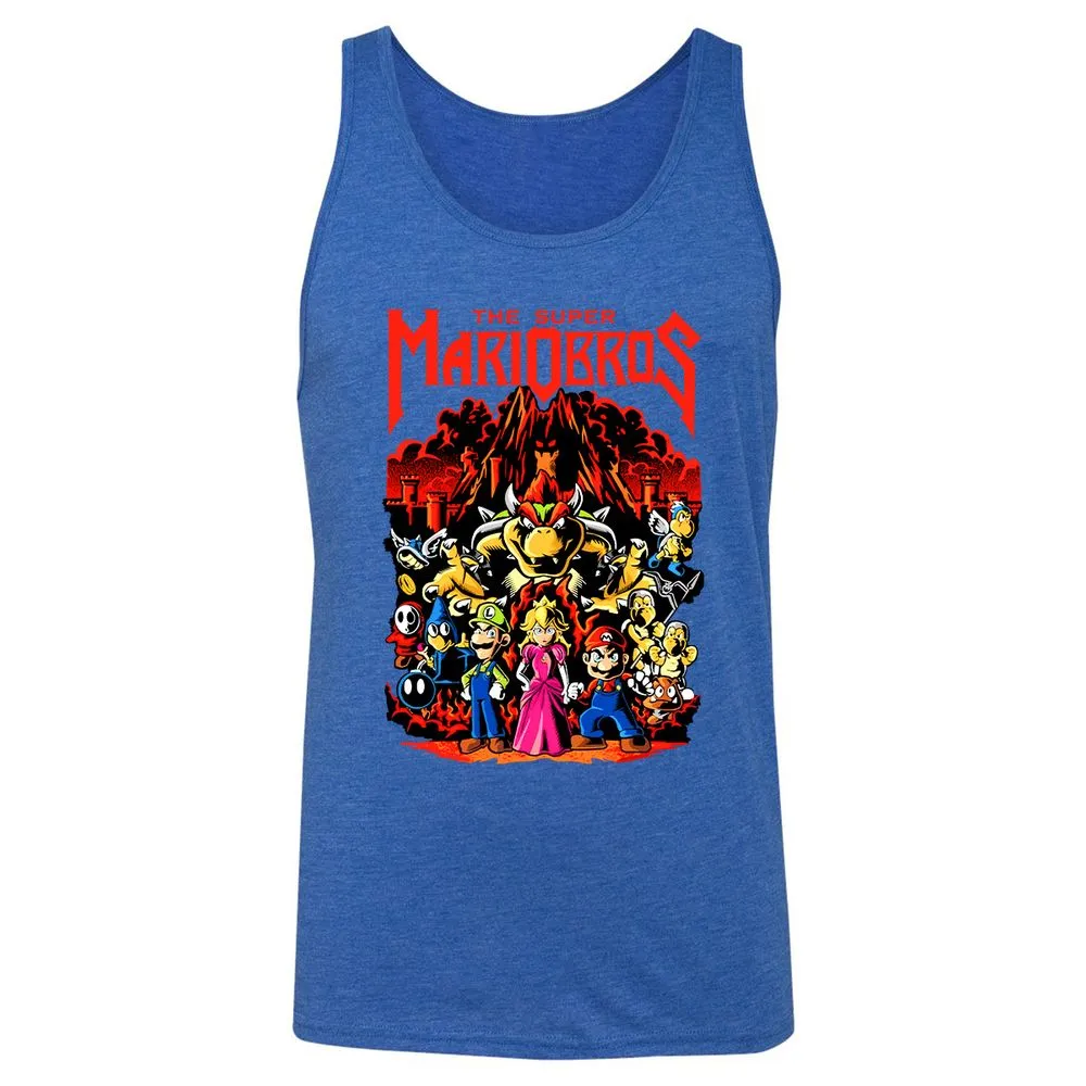 Unisex Jersey Tank - JDJ9BRS7 - True Royal Triblend - 12