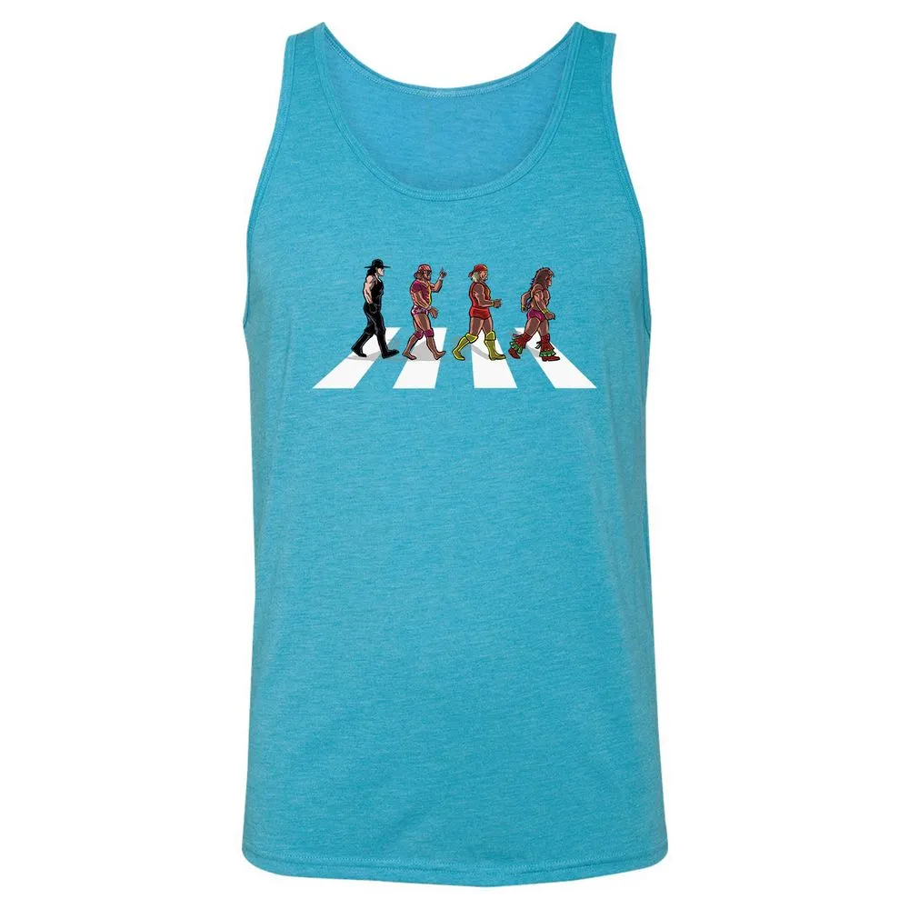 Unisex Jersey Tank - HBVAJK21 - Aqua Triblend - 3